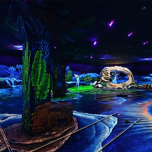 3D Blacklight Minigolf Tickets – Indoor Attractions Shafqa.com Online Shopping, Best Prices in Dubai UAE