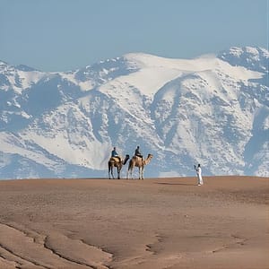 Agafay Camel Ride & Ourika Valley in Atlas mountains at Marrakesh, Marrakesh, Morocco Shafqa.com Online Shopping, Best Prices in Dubai UAE