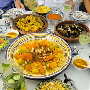 Cook Moroccan Food & Try on Traditional Clothes like a local at Angle Boulevard Tah/ Mohamed 6, Casablanca, Morocco Shafqa.com Online Shopping, Best Prices in Dubai UAE