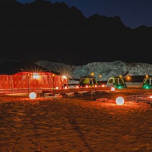 Mleiha Overnight Camping –  Panoramic Lounge – Top-Rated Attractions Shafqa.com Online Shopping, Best Prices in Dubai UAE