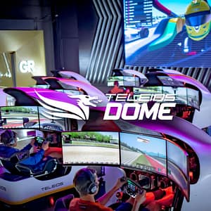 Teleios: Immersive Formula 1 racing experience in Dubai at Teleios Dome, Dubai, United Arab Emirates Shafqa.com Online Shopping, Best Prices in Dubai UAE