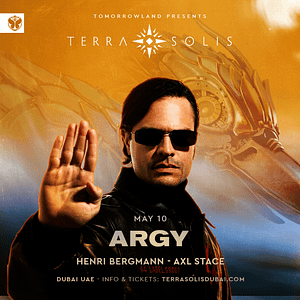 Tomorrowland presents Argy at Terra Solis Dubai – Nightlife Shafqa.com Online Shopping, Best Prices in Dubai UAE