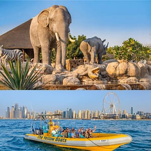 99 Minutes Premium Boat Tour + FREE Emirates Park Zoo – Combo – Attractions Special Offers Shafqa.com Online Shopping, Best Prices in Dubai UAE 2