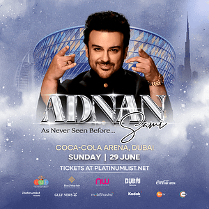 Adnan Sami Live at Coca-Cola Arena in Dubai – Concerts Shafqa.com Online Shopping, Best Prices in Dubai UAE