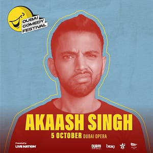 Akaash Singh Live at Dubai Comedy Festival 2025 – Comedy Events Shafqa.com Online Shopping, Best Prices in Dubai UAE
