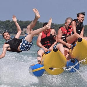 Banana Boat – Daymaniyat coast water sports – Sightseeing and Tours Shafqa.com Online Shopping, Best Prices in Dubai UAE