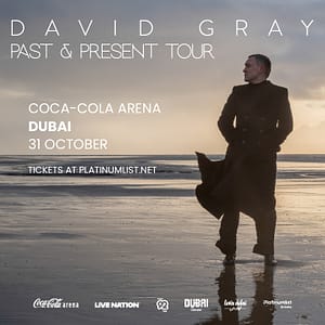 David Gray – Past & Present Tour in Dubai – Concerts Shafqa.com Online Shopping, Best Prices in Dubai UAE