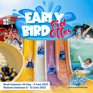 Desert Falls Water & Adventure Park – Must-see attractions Shafqa.com Online Shopping, Best Prices in Dubai UAE