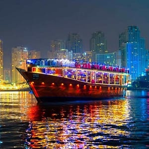 Dubai Marina Luxury Dhow Dinner Cruise – Brunches Shafqa.com Online Shopping, Best Prices in Dubai UAE
