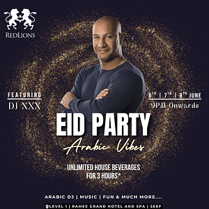 Eid After Party at Red Lions Bahrain – Eid Events and Activities Shafqa.com Online Shopping, Best Prices in Dubai UAE