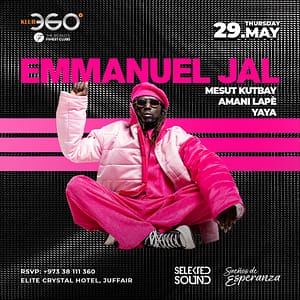 Emmanuel Jal at Klub360 – Nightlife Shafqa.com Online Shopping, Best Prices in Dubai UAE