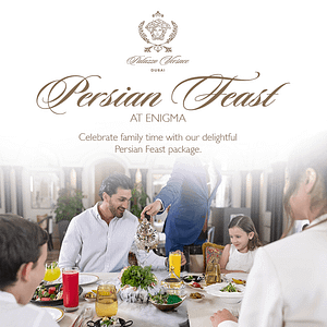 Family Feast at Enigma | Palazzo Versace Dubai – Brunches Shafqa.com Online Shopping, Best Prices in Dubai UAE