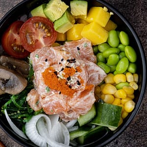 Feast On A Choice Of Poke Bowl 24oz + Classic Ice Tea For 1, 2 Or 4 Abu Dhabi Shafqa.com Online Shopping, Best Prices in Dubai UAE