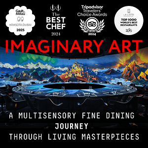 IMAGINARY ART Show in KRASOTA Restaurant – Dining Experiences Shafqa.com Online Shopping, Best Prices in Dubai UAE