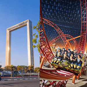 IMG Park  + Dubai Frame – Combo – Combos and more adventures Shafqa.com Online Shopping, Best Prices in Dubai UAE