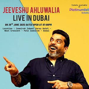 Jeeveshu Ahluwalia Live at Zabeel Theatre in Dubai – Shows and Theatrical Plays Shafqa.com Online Shopping, Best Prices in Dubai UAE