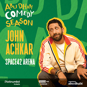 John Achkar in Abu Dhabi – Comedy Events Shafqa.com Online Shopping, Best Prices in Dubai UAE