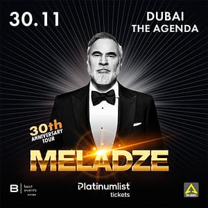 Meladze Concert at The Agenda in Dubai – Concerts Shafqa.com Online Shopping, Best Prices in Dubai UAE