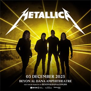 Metallica at Beyon Al Dana Amphitheatre, Bahrain – Concerts Shafqa.com Online Shopping, Best Prices in Dubai UAE