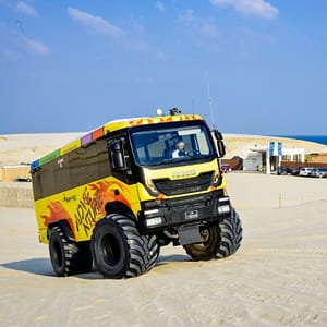 Monster Bus Tour in the Desert with Day Pass at Al Majles Resort – Sightseeing and Tours Shafqa.com Online Shopping, Best Prices in Dubai UAE