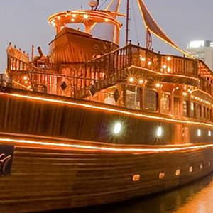 Rustar Premium Dhow Cruise Dinner For One, Two Or Four People Dubai Shafqa.com Online Shopping, Best Prices in Dubai UAE