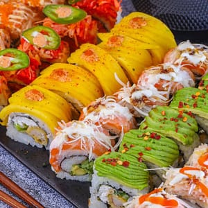 Satisfy Your Cravings With Unlimited Sushi For A Child Or 4 Adults Dubai Shafqa.com Online Shopping, Best Prices in Dubai UAE