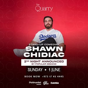 Shawn Chidiac Live at The Quarry – Shows and Theatrical Plays Shafqa.com Online Shopping, Best Prices in Dubai UAE
