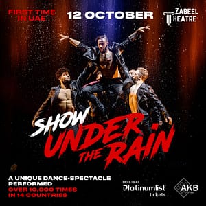 Show Under the Rain at Zabeel Theatre in Dubai – Shows and Theatrical Plays Shafqa.com Online Shopping, Best Prices in Dubai UAE