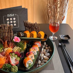Sushi And Sashimi At Cafe Sushi At 4* Two Seasons Hotel Dubai Shafqa.com Online Shopping, Best Prices in Dubai UAE