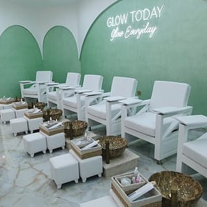 Classic Or Gelish Manicure & Pedicure W/ Optional Hair Wash & Blowdry Sharjah & N. Emirates Shafqa.com Online Shopping, Best Prices in Dubai UAE