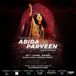 Abida Parveen Live at Coca-Cola Arena in Dubai – Concerts Shafqa.com Online Shopping, Best Prices in Dubai UAE
