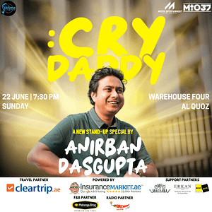 Anirban Dasgupta Live in Dubai – Comedy Events Shafqa.com Online Shopping, Best Prices in Dubai UAE