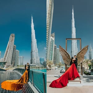 Burj Khalifa Flying Dress Videography Shoot – Recently Added Experiences Shafqa.com Online Shopping, Best Prices in Dubai UAE