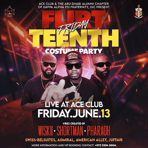 Friday the Flirt-teenth | Costume Party at ACE Club – Nightlife Shafqa.com Online Shopping, Best Prices in Dubai UAE