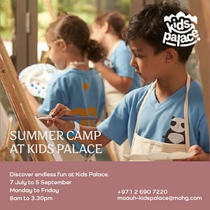 Ultimate Summer Camp Adventure at Kids Palace, Emirates Palace Mandarin Oriental in Abu Dhabi – Kids Events Shafqa.com Online Shopping, Best Prices in Dubai UAE