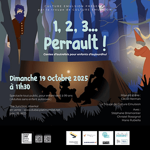 1, 2, 3 PERRAULT at The Junction in Dubai – Shows and Theatrical Plays Shafqa.com Online Shopping, Best Prices in Dubai UAE