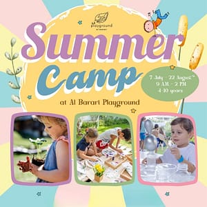 Al Barari Playground – Summer Camp – Experiences Shafqa.com Online Shopping, Best Prices in Dubai UAE
