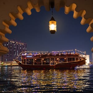 Dubai Creek Luxury Dinner Dhow Cruise – Brunches Shafqa.com Online Shopping, Best Prices in Dubai UAE
