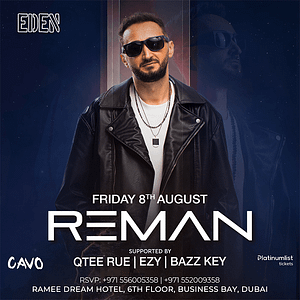 Eden Presents Reman Live in Dubai – Nightlife Shafqa.com Online Shopping, Best Prices in Dubai UAE
