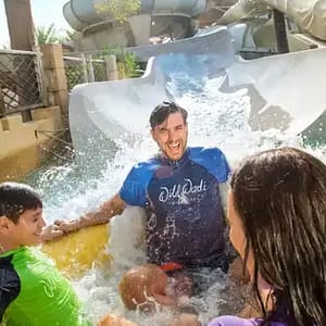 Embark W/ Wild Wadi Waterpark Day Pass W/ Optional Meal For 1, 2 Or 4 Dubai Shafqa.com Online Shopping, Best Prices in Dubai UAE