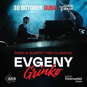 Evgeny Grinko Show at Zabeel Theatre in Dubai – Classical Events Shafqa.com Online Shopping, Best Prices in Dubai UAE