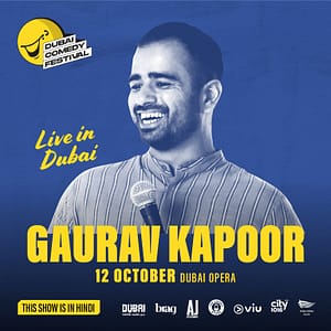 Gaurav Kapoor Live at Dubai Comedy Festival 2025 – Dubai Comedy Festival Shafqa.com Online Shopping, Best Prices in Dubai UAE