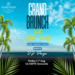 Grand Brunch with After Party at Ramee Grand – Brunches Shafqa.com Online Shopping, Best Prices in Dubai UAE