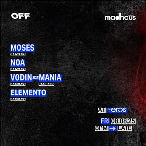 OFF Presents: Madhaūs at Teres – JJ’s Irish Restaurant – Nightlife Shafqa.com Online Shopping, Best Prices in Dubai UAE