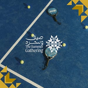 Padel Court at Summer Gathering in Abha – Festival Shafqa.com Online Shopping, Best Prices in Dubai UAE