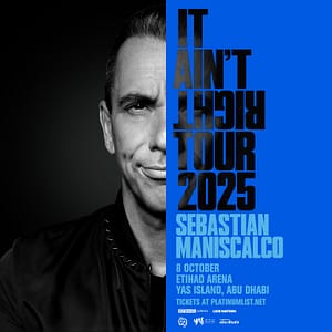 Sebastian Maniscalco: It Ain’t Right Tour at Etihad Arena – Shows and Theatrical Plays Shafqa.com Online Shopping, Best Prices in Dubai UAE