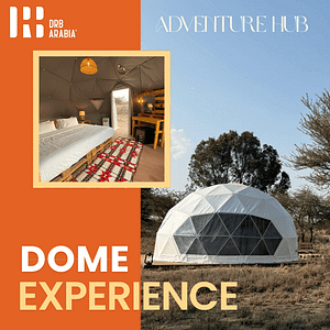 Stay Beneath the Stars with our Dome Experience – A Luxury Camping Experience in Al Dalghan Park – Adventure Hub Shafqa.com Online Shopping, Best Prices in Dubai UAE