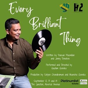 Every Brilliant Thing at The Junction in Dubai – Shows and Theatrical Plays Shafqa.com Online Shopping, Best Prices in Dubai UAE