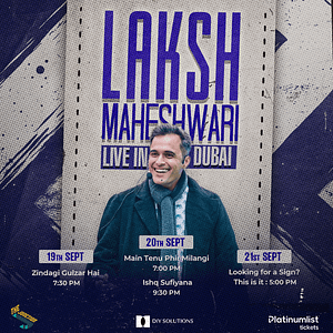 Laksh Maheshwari at The Junction in Dubai – Shows and Theatrical Plays Shafqa.com Online Shopping, Best Prices in Dubai UAE