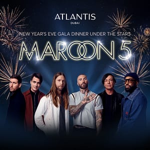 New Year’s Eve Gala Dinner Under The Stars Featuring Maroon 5 In Dubai – New Years Eve Events Shafqa.com Online Shopping, Best Prices in Dubai UAE